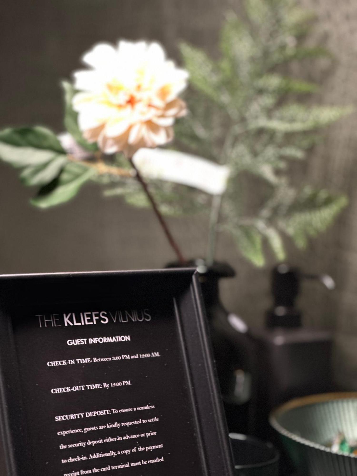 The Kliefs Vilnius - Virtual Check-In旅舍 外观 照片